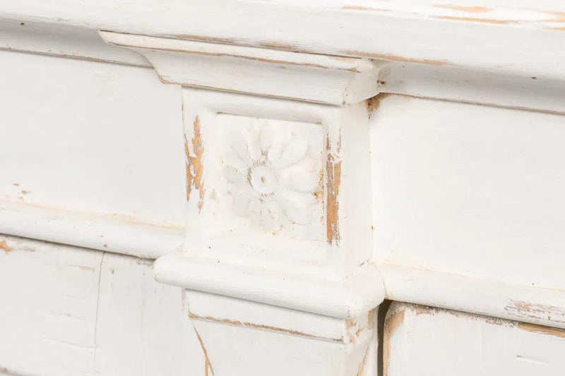 Marksman Sideboard Whitewash Sideboards LOOMLAN By Sarreid