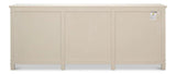 Marksman Sideboard Whitewash Sideboards LOOMLAN By Sarreid