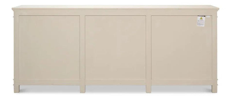 Marksman Sideboard Whitewash Sideboards LOOMLAN By Sarreid