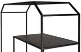 Marquise Bookcase, Black Steel Bookcases LOOMLAN By Noir