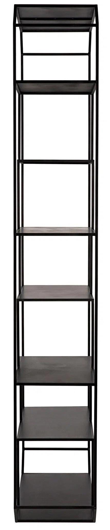 Marquise Bookcase, Black Steel Bookcases LOOMLAN By Noir