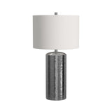 Marta Ceramic Silver Table Lamp Table Lamps LOOMLAN By Bassett Mirror