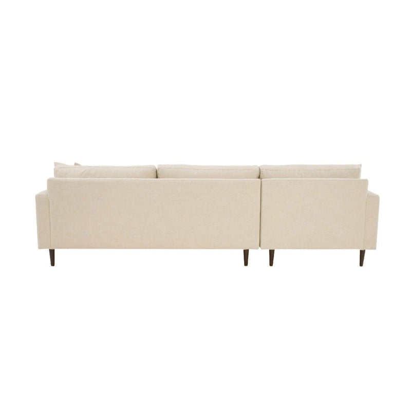 Martha Left Sectional Sofa - Beach Alabaster Sectionals LOOMLAN By LH Imports