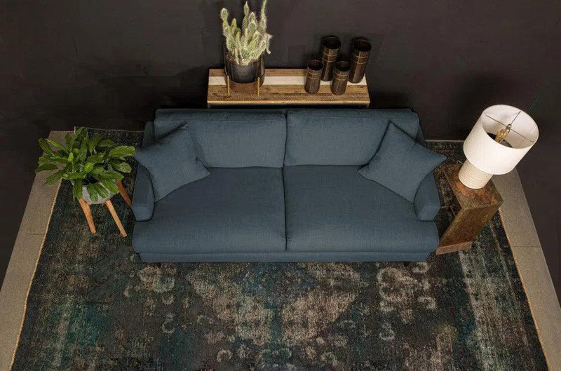 Martha Sofa - Beach Indigo Sofas & Loveseats LOOMLAN By LH Imports