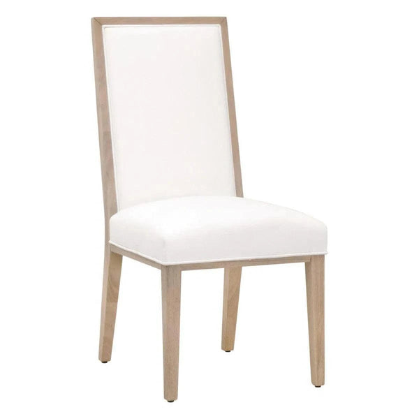 Martin Polyester Upholstered Armless Dining Chair (Set Of 2)