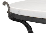 Marylin Square Coffee Table With Marble Top Coffee Tables LOOMLAN By Sarreid