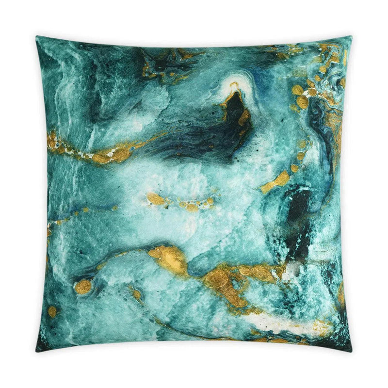 Large teal pillows best sale