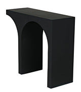 Maximus Console/Side Table, Black Steel Side Tables LOOMLAN By Noir