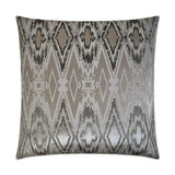 Maximus Platinum Throw Pillow With Insert Throw Pillows LOOMLAN By D.V. Kap