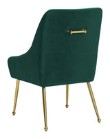 Maxine Polyester Upholstered Armless Dining Chair