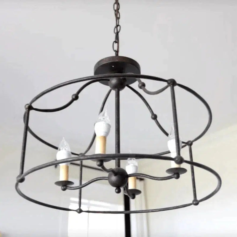 Mayfair Fitzjames Black Small Lantern Lanterns LOOMLAN By Currey & Co