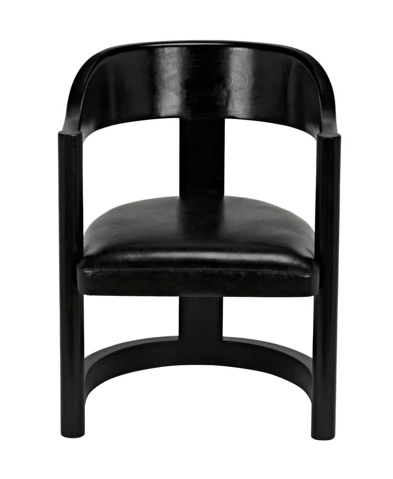 Mccormick Chair, Charcoal Black Dining Chairs LOOMLAN By Noir