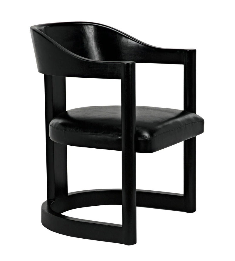 Mccormick Chair, Charcoal Black Dining Chairs LOOMLAN By Noir