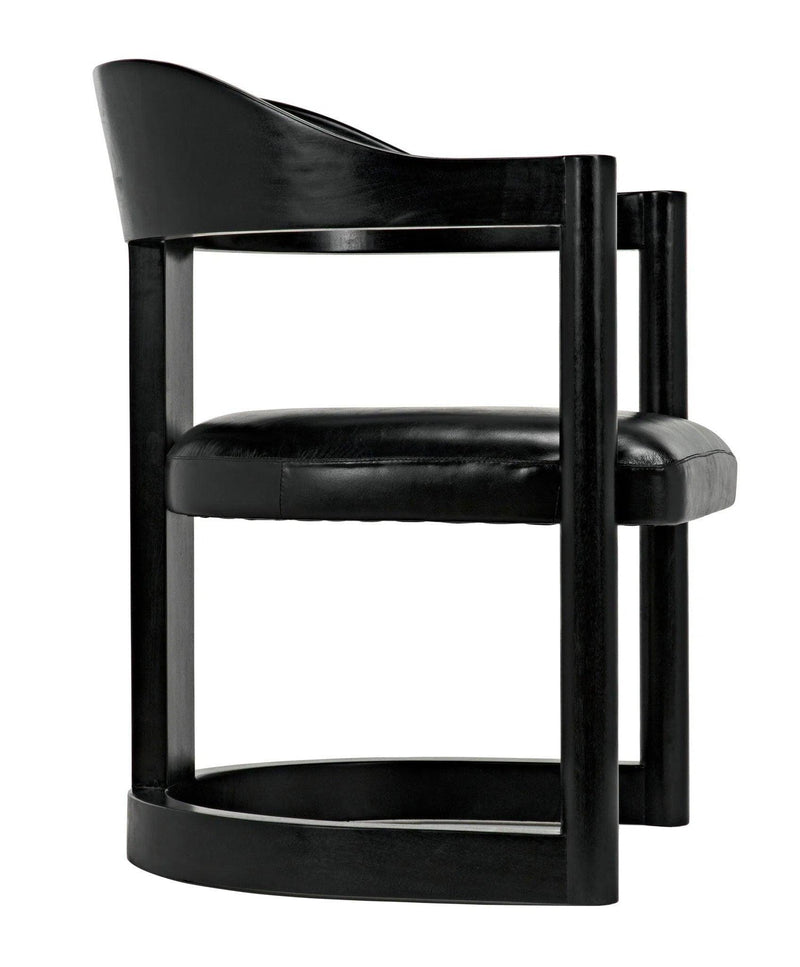 Mccormick Chair, Charcoal Black Dining Chairs LOOMLAN By Noir