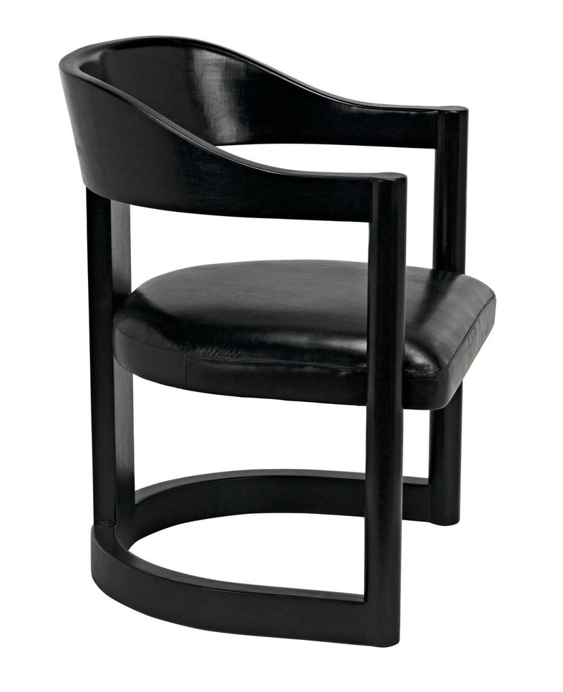 Mccormick Chair, Charcoal Black Dining Chairs LOOMLAN By Noir