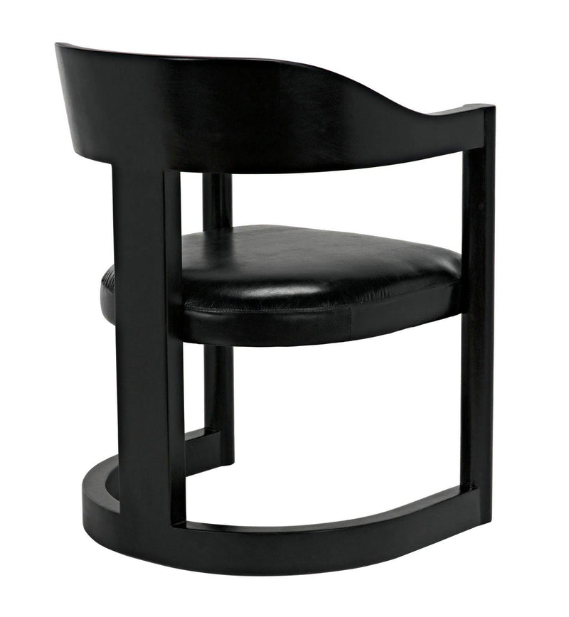 Mccormick Chair, Charcoal Black Dining Chairs LOOMLAN By Noir