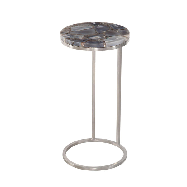 McCoy Round Accent Table Side Tables LOOMLAN By Bassett Mirror