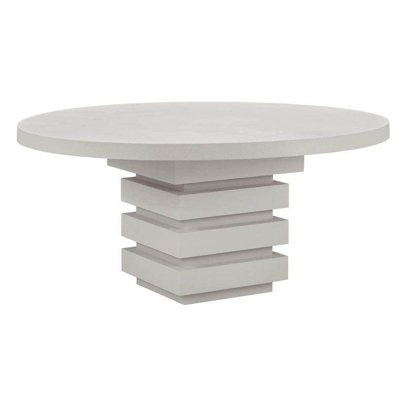 Meditation Round Dining Table - Round Outdoor Dining Table Outdoor Dining Tables LOOMLAN By Seasonal Living