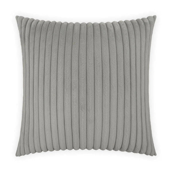 Megga Grey Grey Throw Pillow With Insert Throw Pillows LOOMLAN By D.V. Kap