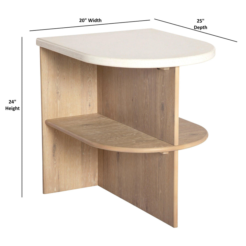 Melia End Table Side Tables LOOMLAN By Panama Jack