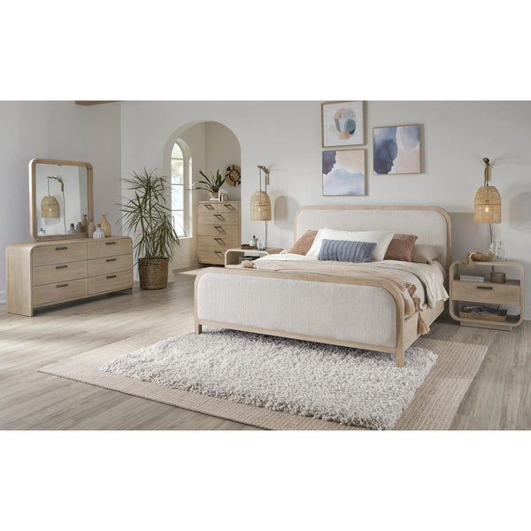 Melia King Upholstered 6-piece Bedroom Set Beds LOOMLAN By Panama Jack