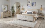 Melia Light Sand Low Profile Bed Frame Beds LOOMLAN By Panama Jack