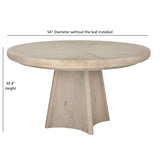 Melia Round Dining Table Dining Tables LOOMLAN By Panama Jack