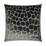 Melman Pewter Animal Grey Large Throw Pillow With Insert Throw Pillows LOOMLAN By D.V. Kap