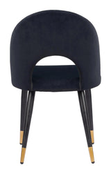 Menlo Velvet Upholstered Armless Dining Chair (Set Of 2)