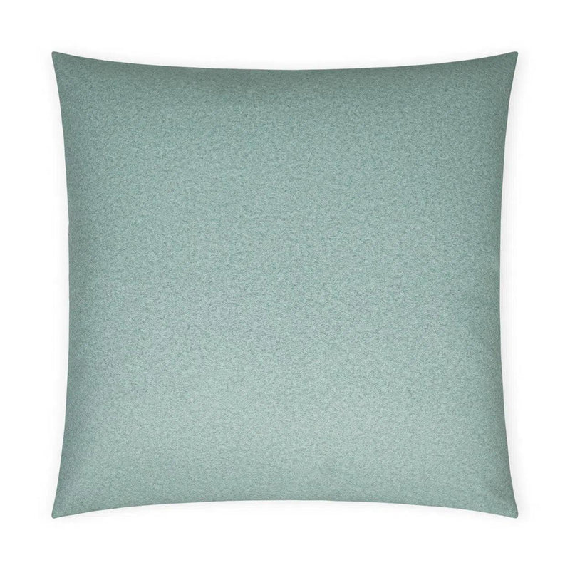 Merino Mist Solid Transitional Mist Large Throw Pillow With Insert Throw Pillows LOOMLAN By D.V. Kap