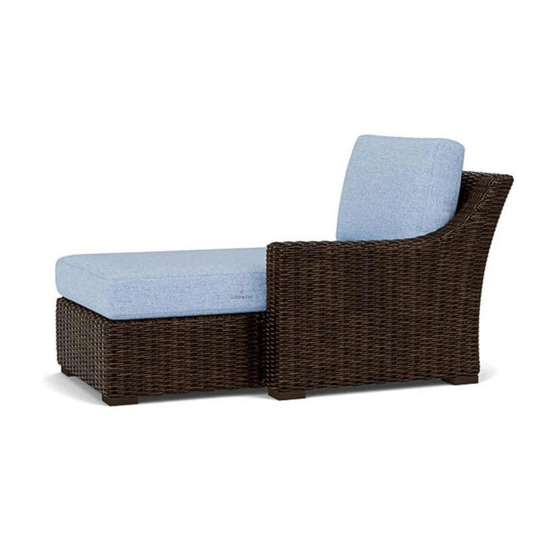 Mesa Left Arm Chaise Premium Wicker Furniture Lloyd Flanders Outdoor Modulars LOOMLAN By Lloyd Flanders