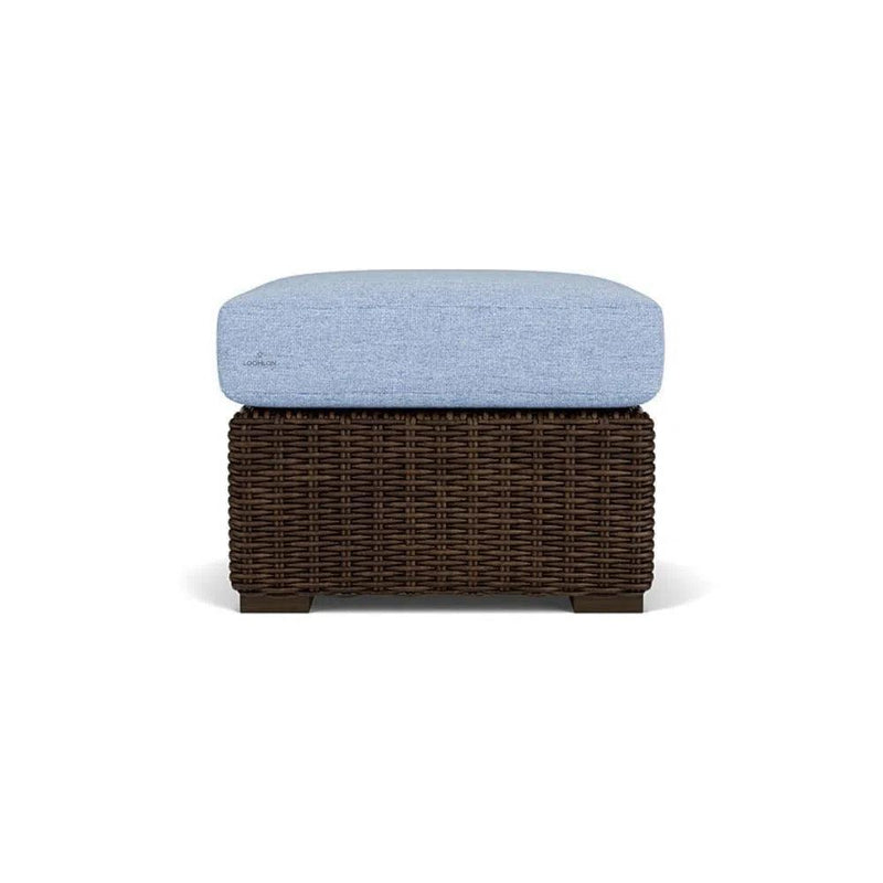 Mesa Ottoman Premium Wicker Furniture Lloyd Flanders Outdoor Ottomans LOOMLAN By Lloyd Flanders