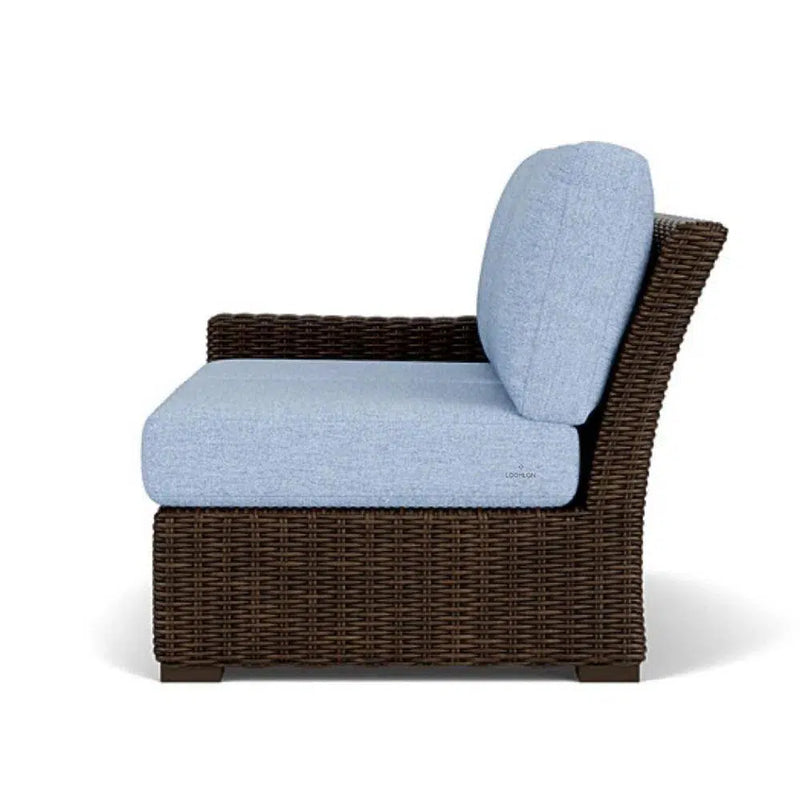 Mesa Right Arm Chaise Premium Wicker Furniture Lloyd Flanders Outdoor Modulars LOOMLAN By Lloyd Flanders