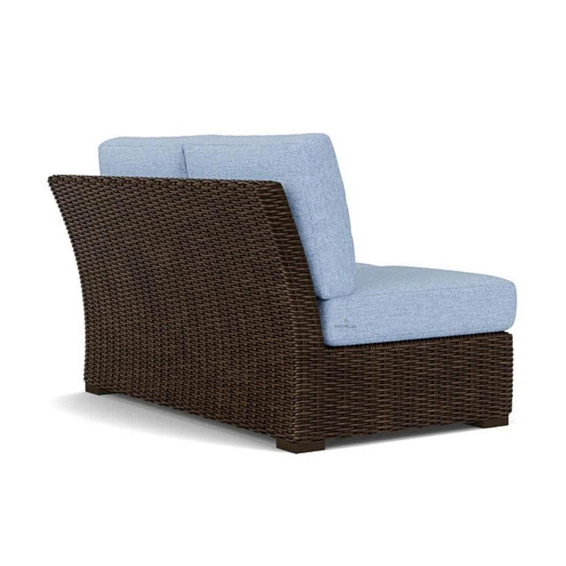 Mesa Right Arm Loveseat Premium Wicker Furniture Lloyd Flanders Outdoor Modulars LOOMLAN By Lloyd Flanders