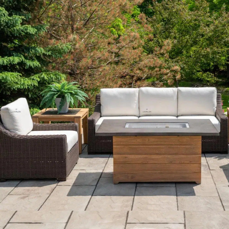 Mesa Sofa Premium Wicker Furniture Lloyd Flanders Outdoor Sofas & Loveseats LOOMLAN By Lloyd Flanders