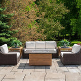 Mesa Sofa Premium Wicker Furniture Lloyd Flanders Outdoor Sofas & Loveseats LOOMLAN By Lloyd Flanders