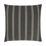 Mesmerize Charcoal Black Throw Pillow With Insert Throw Pillows LOOMLAN By D.V. Kap