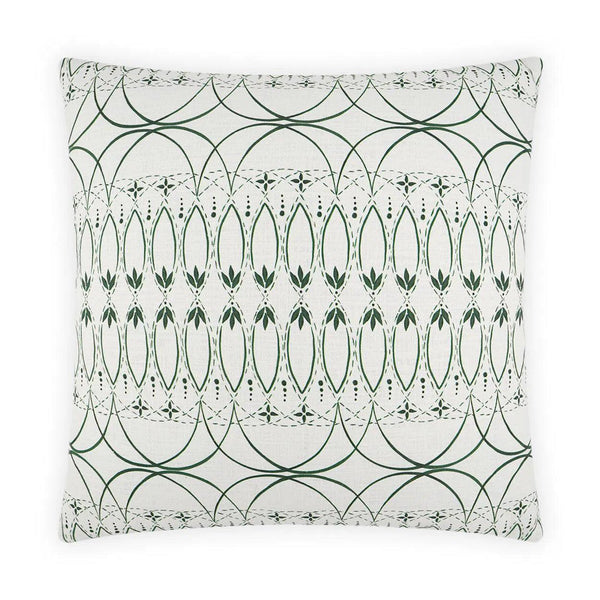 Messier Emerald Green Throw Pillow With Insert Throw Pillows LOOMLAN By D.V. Kap