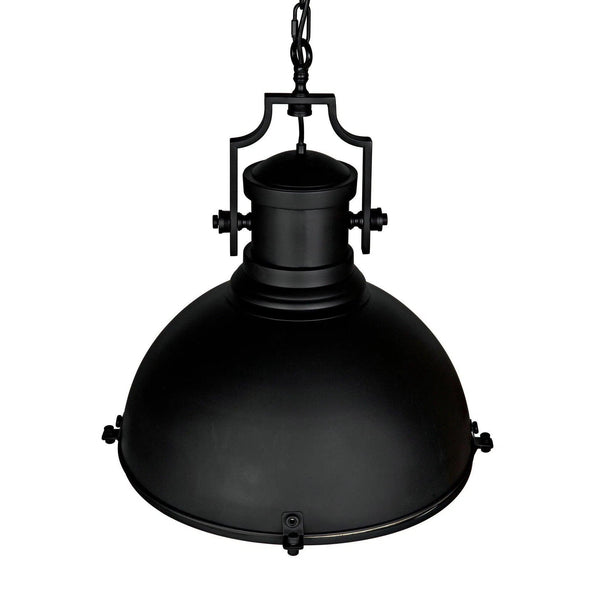 Metal Marine Fixture Black Steel Pendant Pendants LOOMLAN By Noir