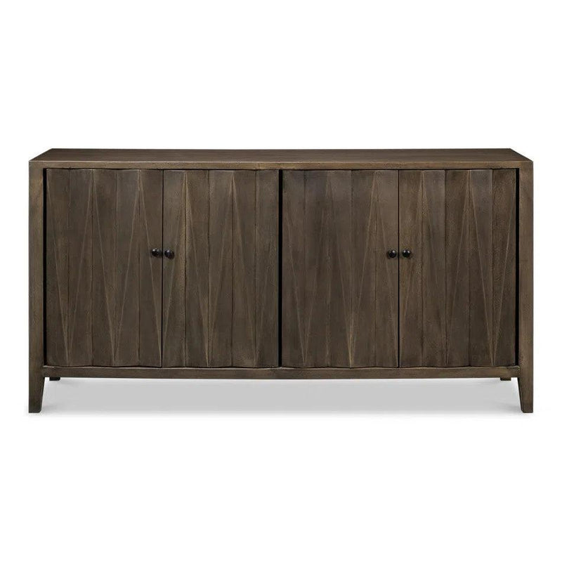 Metropole Four Door Sideboard Cabinet For Living Room Sideboards LOOMLAN By Sarreid