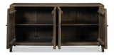 Metropole Four Door Sideboard Cabinet For Living Room Sideboards LOOMLAN By Sarreid