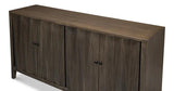 Metropole Four Door Sideboard Cabinet For Living Room Sideboards LOOMLAN By Sarreid