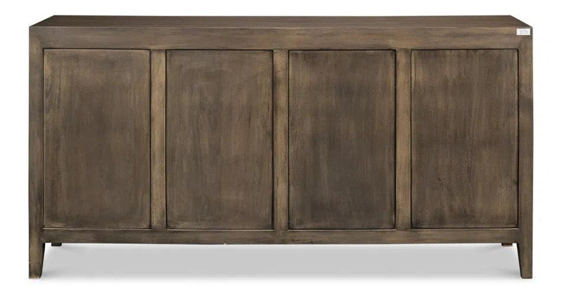 Metropole Four Door Sideboard Cabinet For Living Room Sideboards LOOMLAN By Sarreid