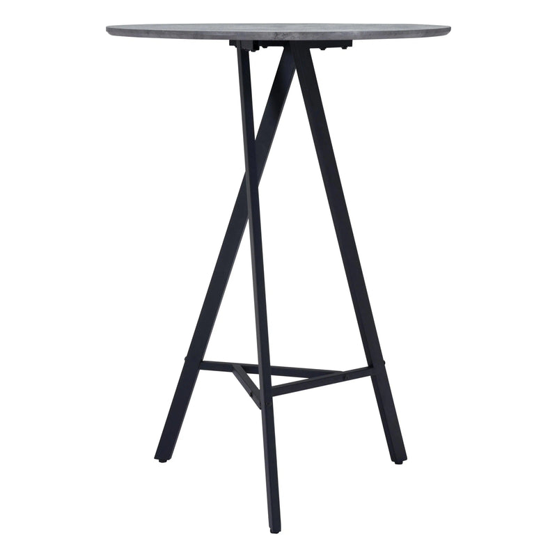 Metz Bar Table Gray Bar Tables LOOMLAN By Zuo Modern