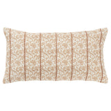 Mia Botanical Long Lumbar Pillow For Bed Throw Pillows LOOMLAN By LOOMLAN