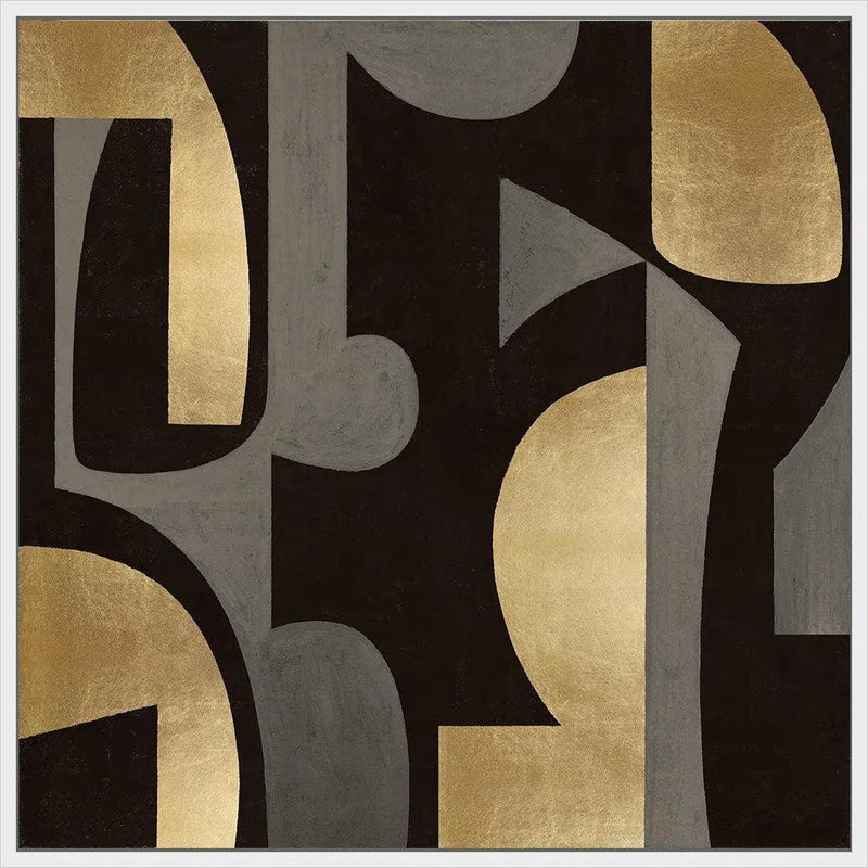 Mid Century Abstract III Framed Canvas Wall Art For Living Room Artwork LOOMLAN By LOOMLAN