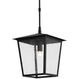 Midnight Bening Small Outdoor Lantern Outdoor Lighting LOOMLAN By Currey & Co