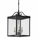 Midnight Giatti Large Outdoor Lantern Outdoor Lighting LOOMLAN By Currey & Co