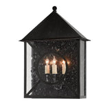 Midnight Ripley Large Outdoor Wall Sconce Wall Sconces LOOMLAN By Currey & Co