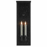 Midnight Tanzy Medium Outdoor Wall Sconce Wall Sconces LOOMLAN By Currey & Co